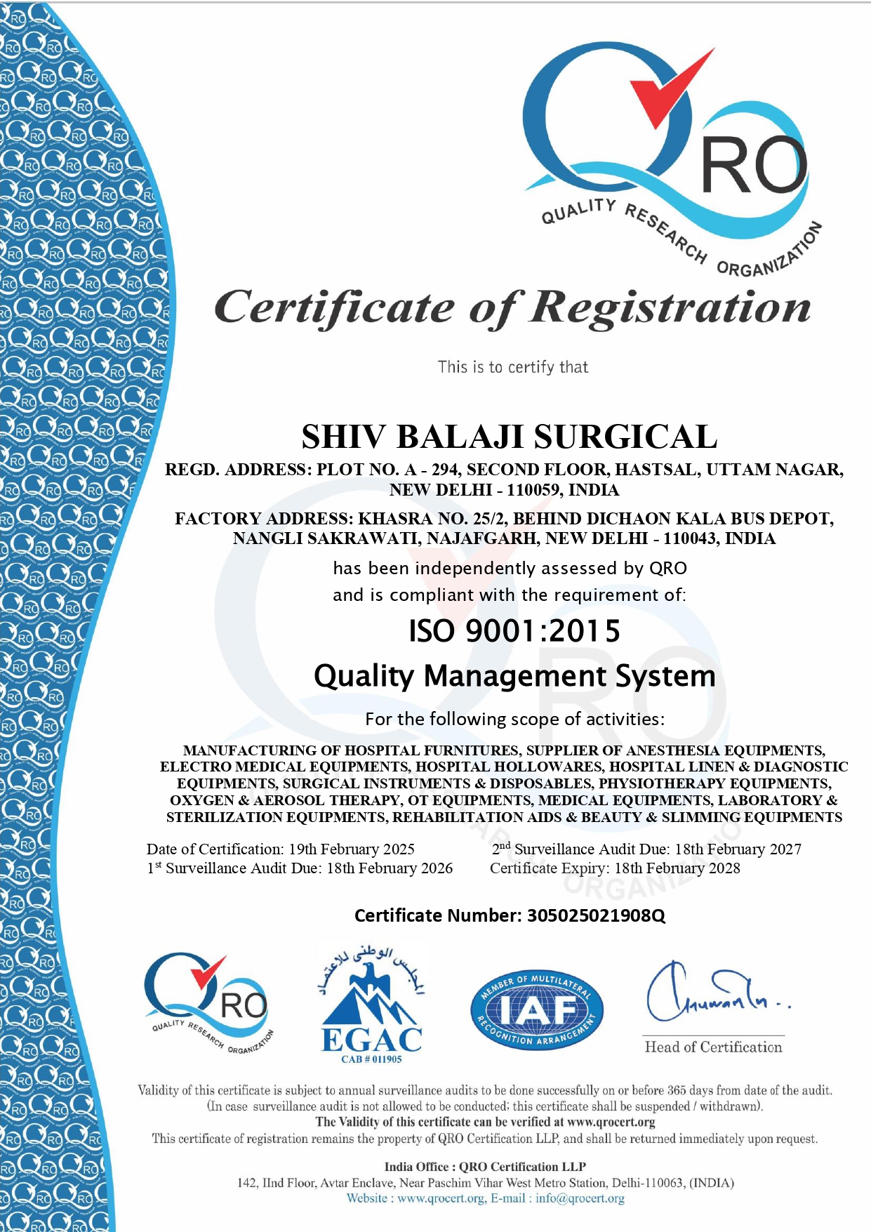 Certificate 5